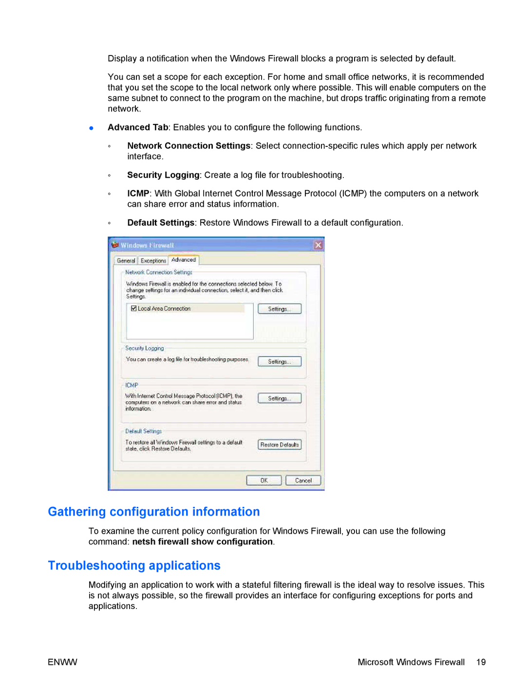 HP t5720 manual Gathering configuration information, Troubleshooting applications 