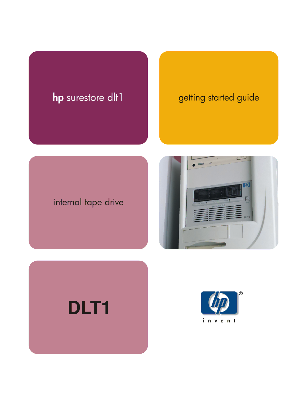 HP Tape manual DLT1 