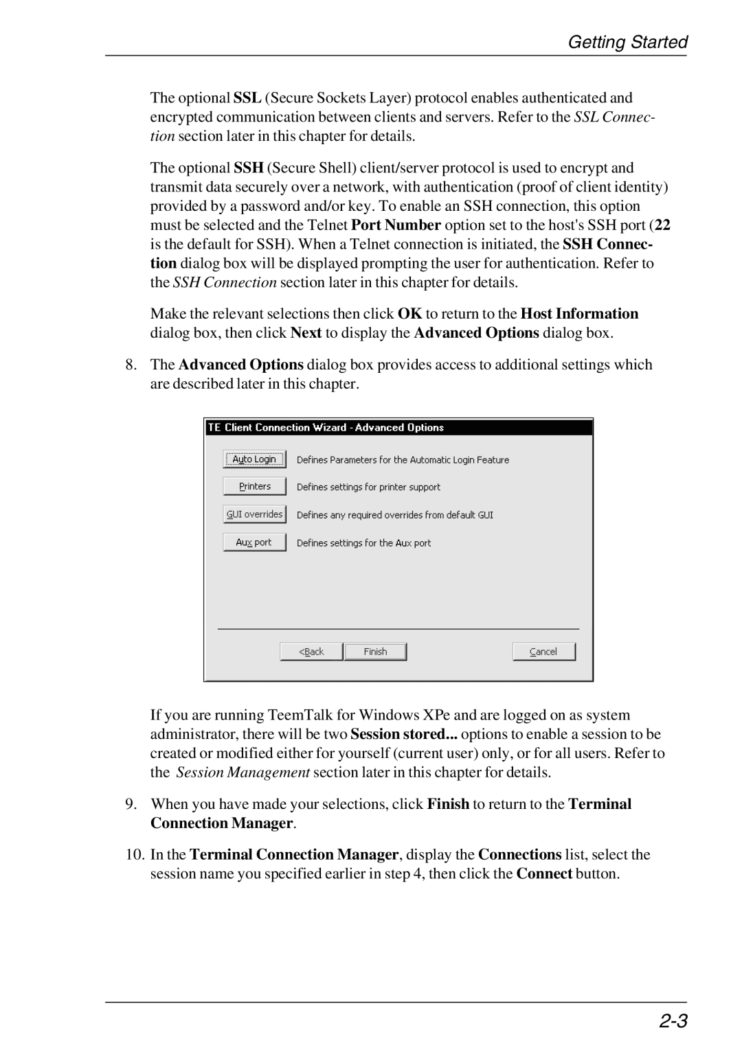 HP TeemTalk Terminal Emulator 11 E-License, Teemtalk Licenses, Teemtalk LTU and Media manual Getting Started 