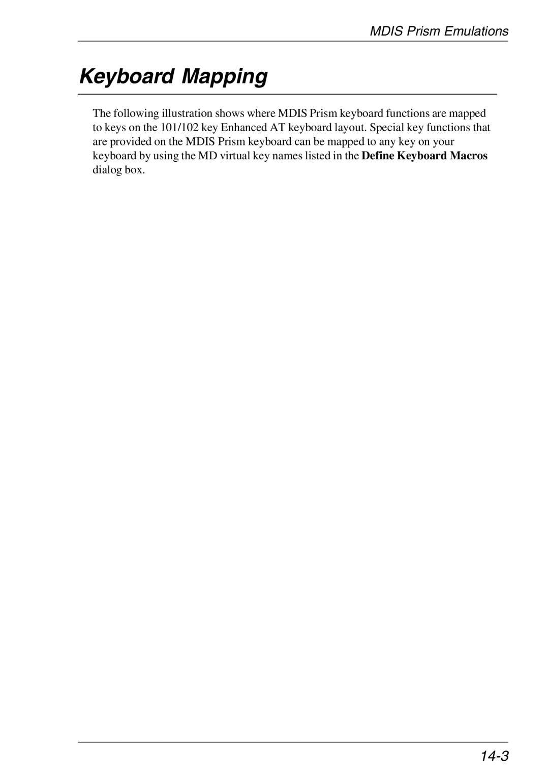 HP Teemtalk LTU and Media, Teemtalk Licenses, TeemTalk Terminal Emulator manual Keyboard Mapping, 14-3 