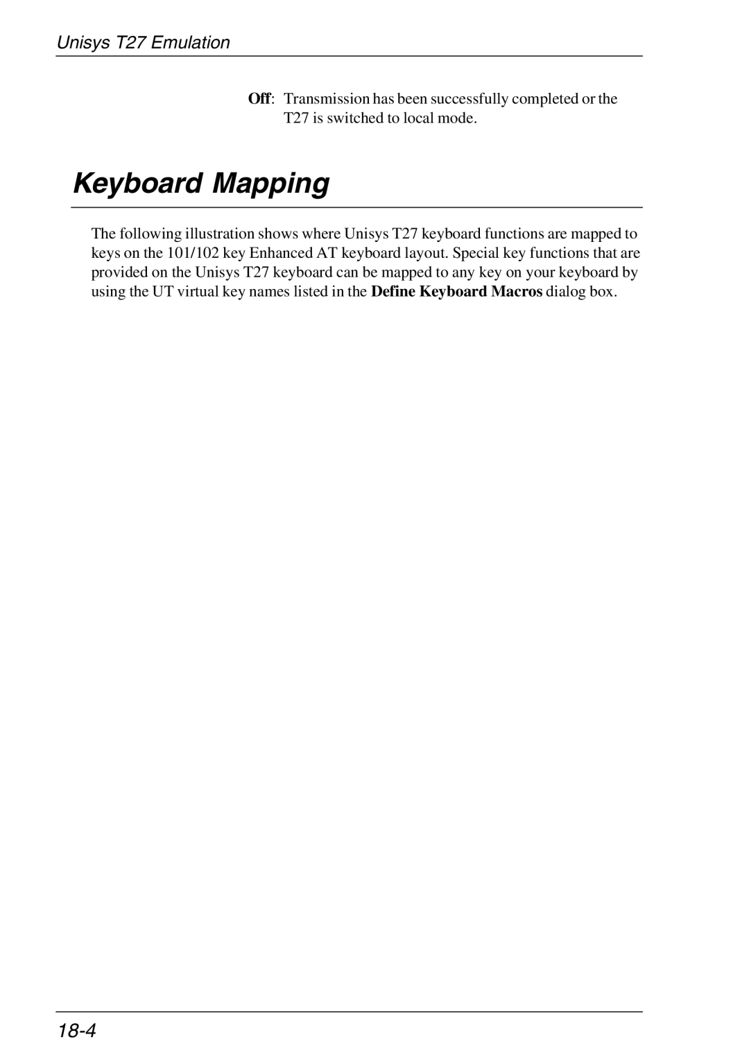 HP Teemtalk Licenses, Teemtalk LTU and Media, TeemTalk Terminal Emulator manual Keyboard Mapping, 18-4 