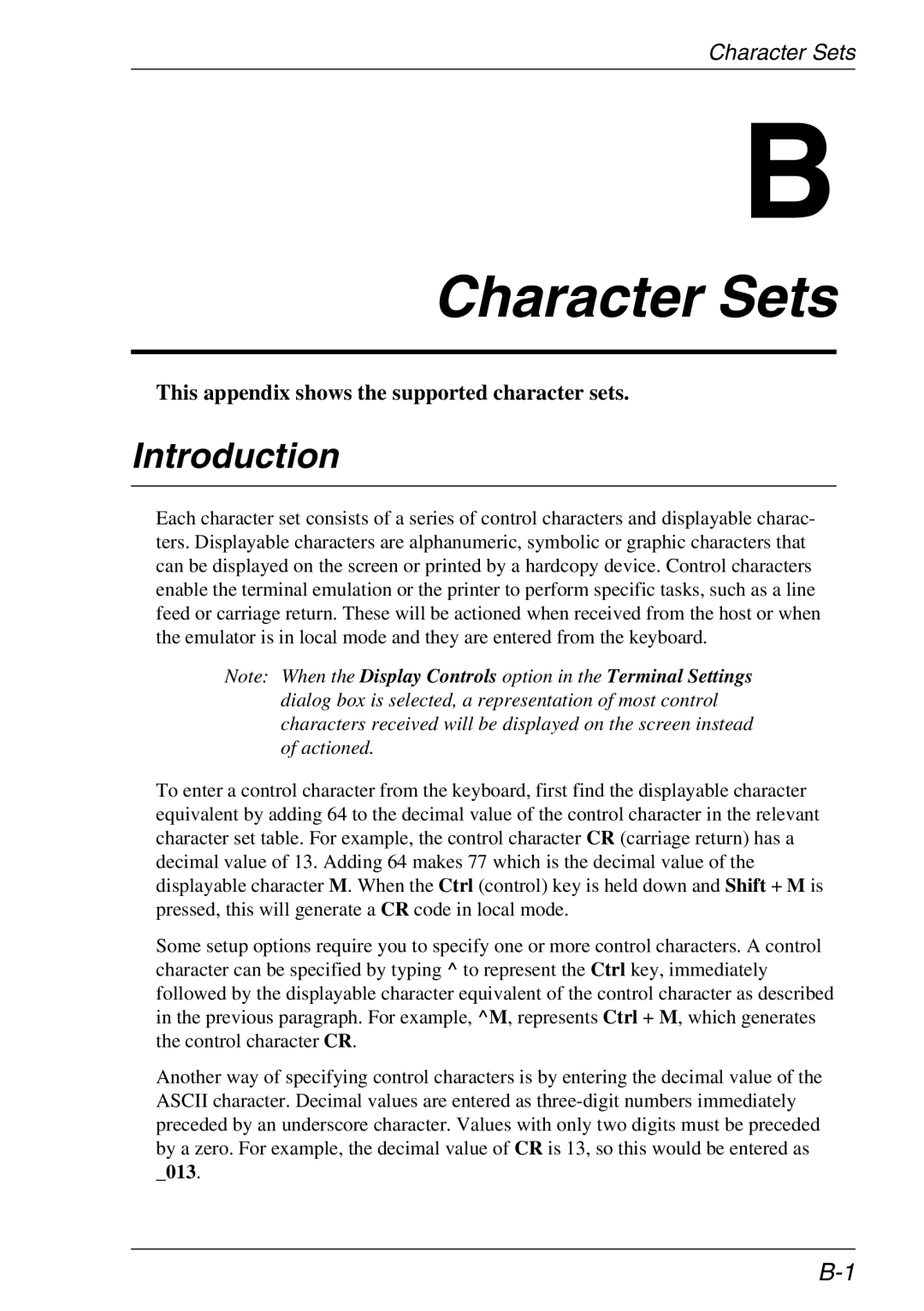 HP TeemTalk Terminal Emulator 11 E-License, Teemtalk Licenses, Teemtalk LTU and Media manual Character Sets, Introduction 