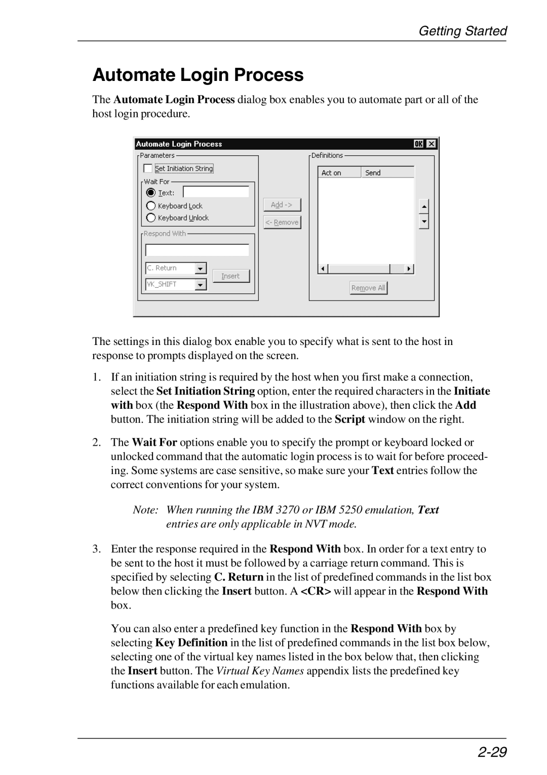 HP Teemtalk LTU and Media, Teemtalk Licenses, TeemTalk Terminal Emulator manual Automate Login Process 