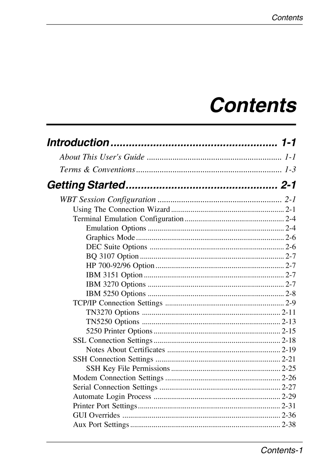 HP Teemtalk LTU and Media, Teemtalk Licenses, TeemTalk Terminal Emulator 11 E-License manual Contents 