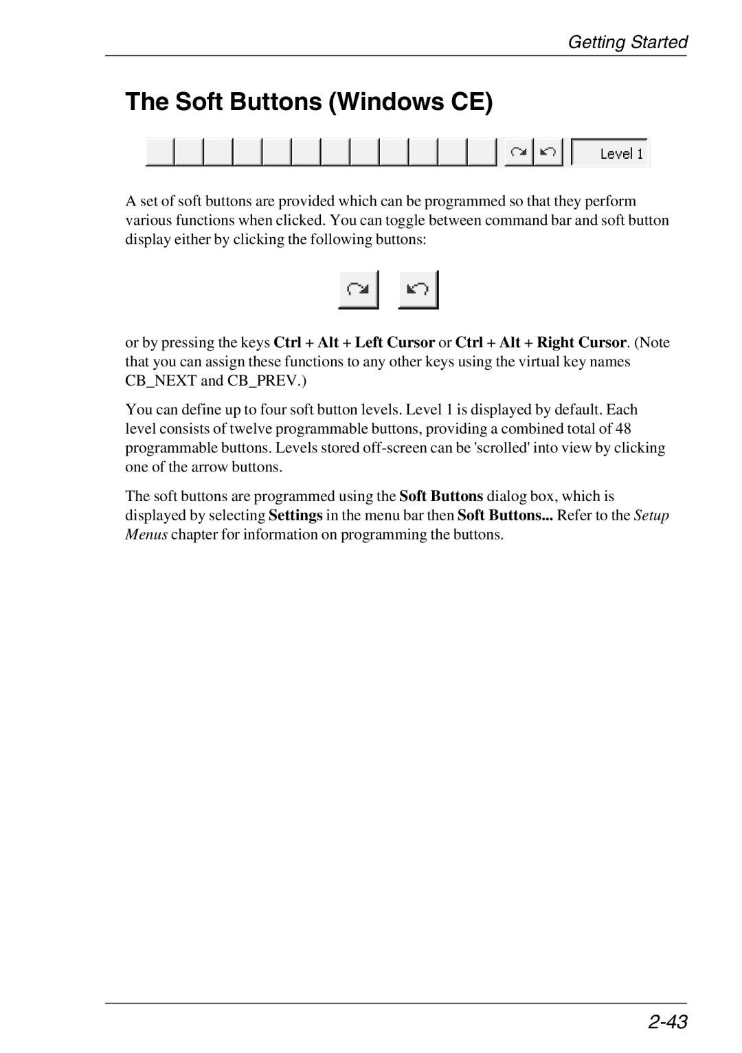 HP TeemTalk Terminal Emulator 11 E-License, Teemtalk Licenses, Teemtalk LTU and Media manual Soft Buttons Windows CE 