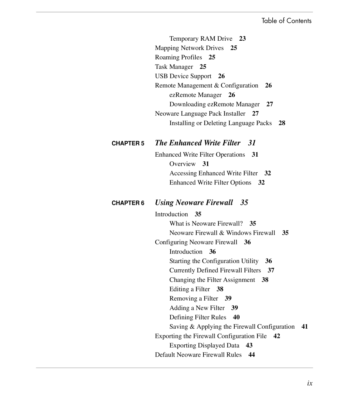 HP TeemTalk Terminal Emulator 10 E-License manual Using Neoware Firewall 