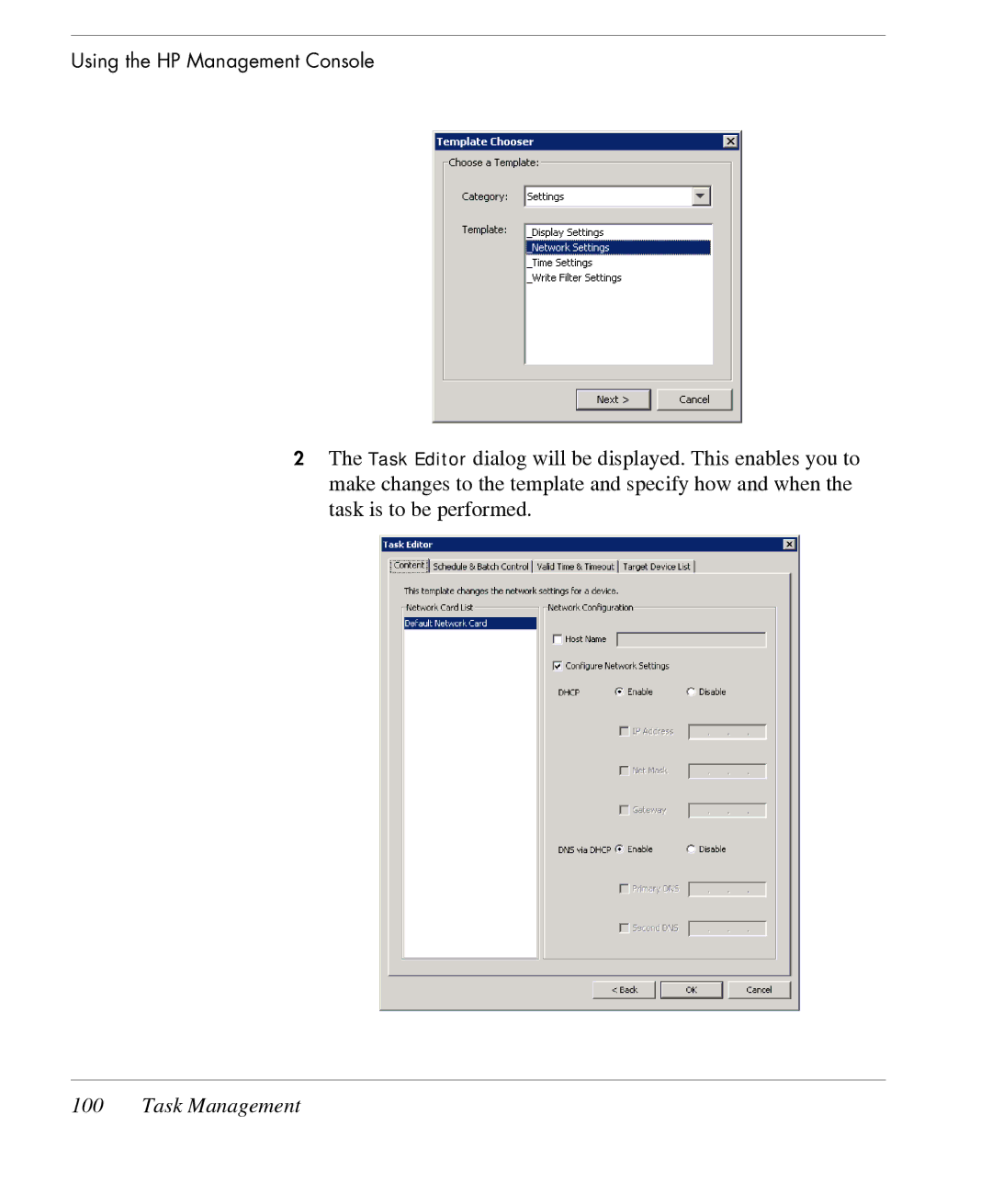 HP TeemTalk Terminal Emulator 7 E-License manual Task Management 