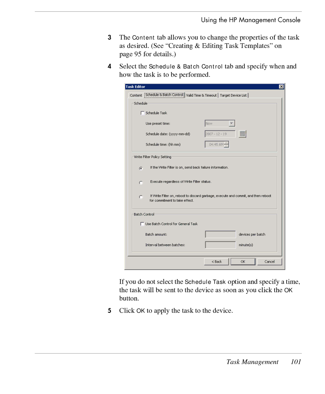 HP TeemTalk Terminal Emulator 7 E-License manual Task Management 101 