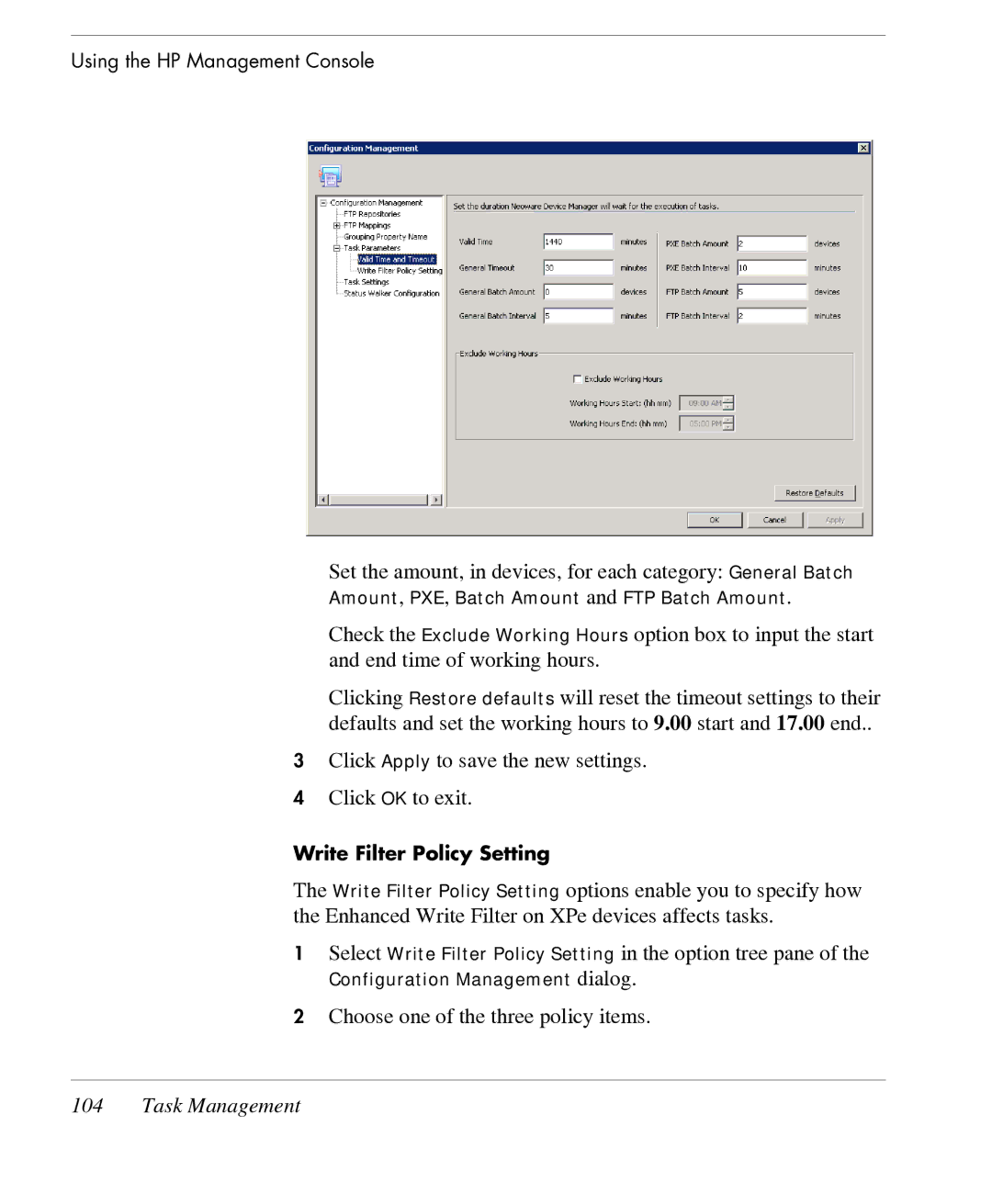 HP TeemTalk Terminal Emulator 7 E-License manual Set the amount, in devices, for each category General Batch 