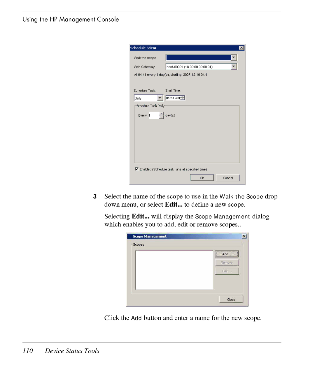 HP TeemTalk Terminal Emulator 7 E-License manual Device Status Tools 