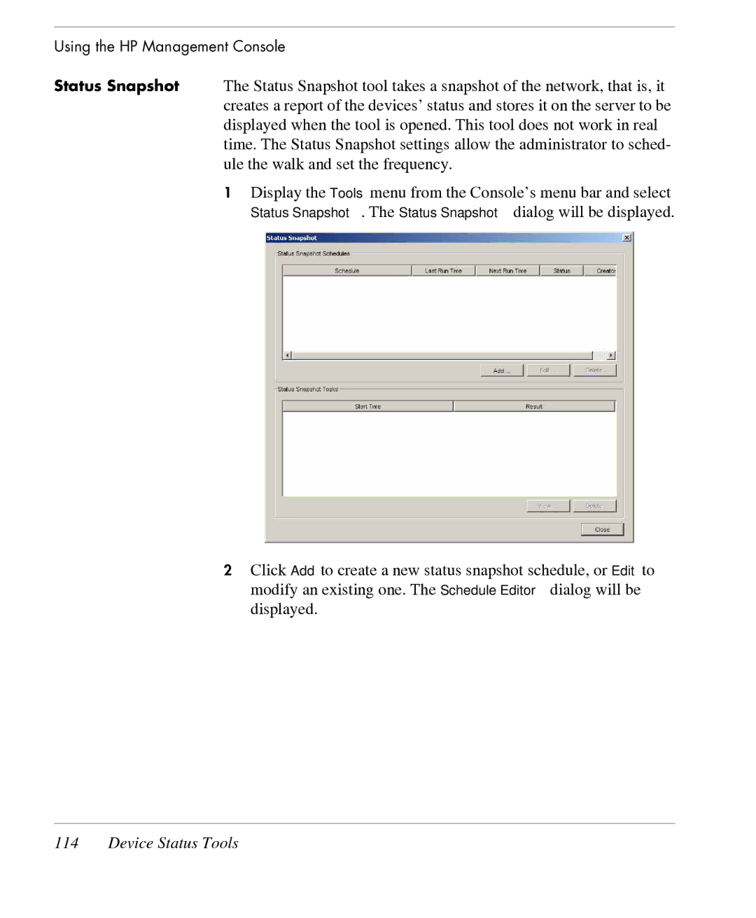 HP TeemTalk Terminal Emulator 7 E-License manual Device Status Tools 