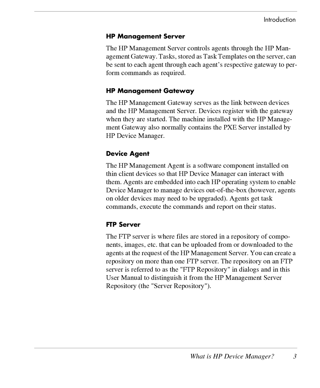 HP TeemTalk Terminal Emulator 7 E-License manual HP Management Server 