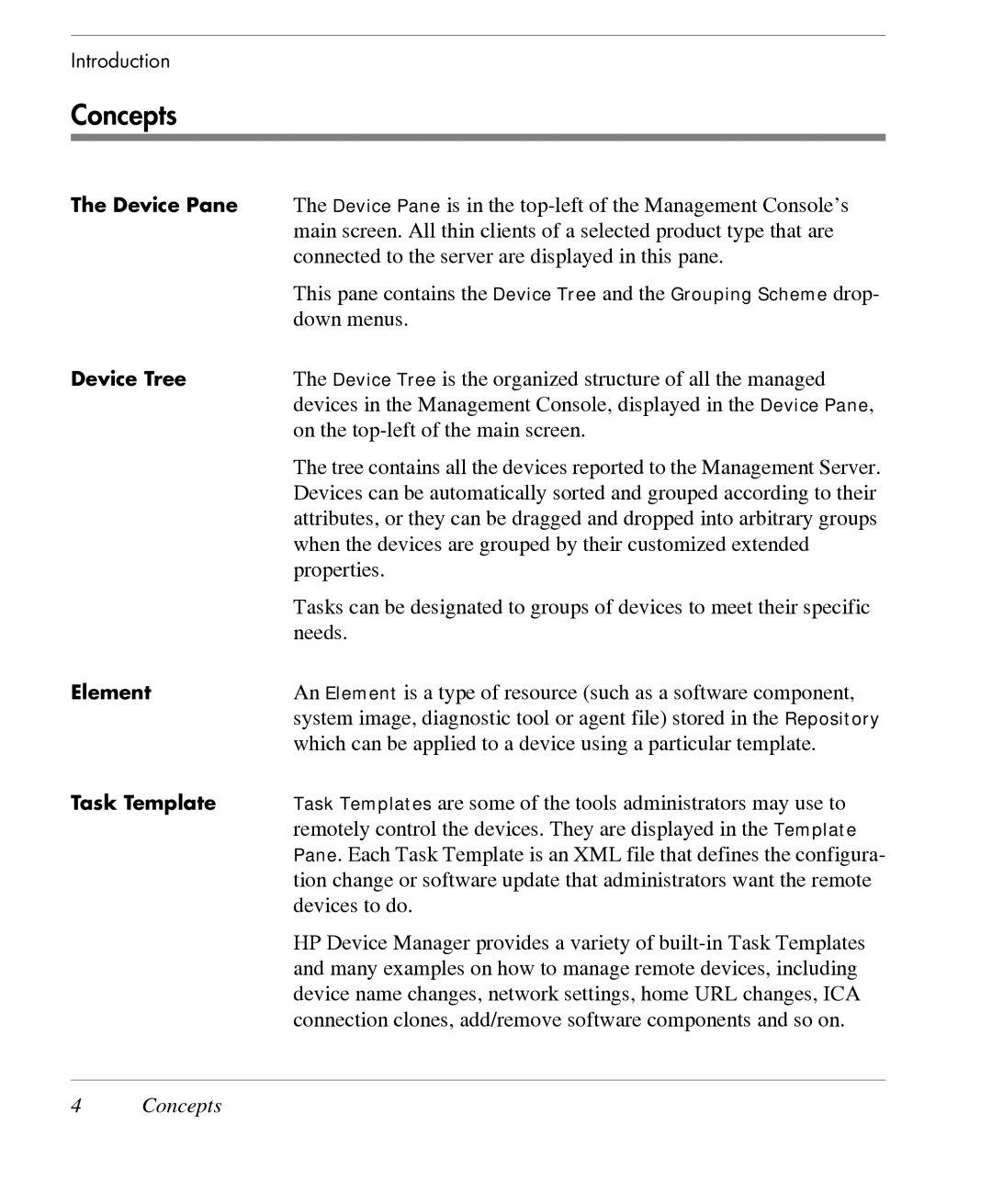 HP TeemTalk Terminal Emulator 7 E-License manual Concepts 