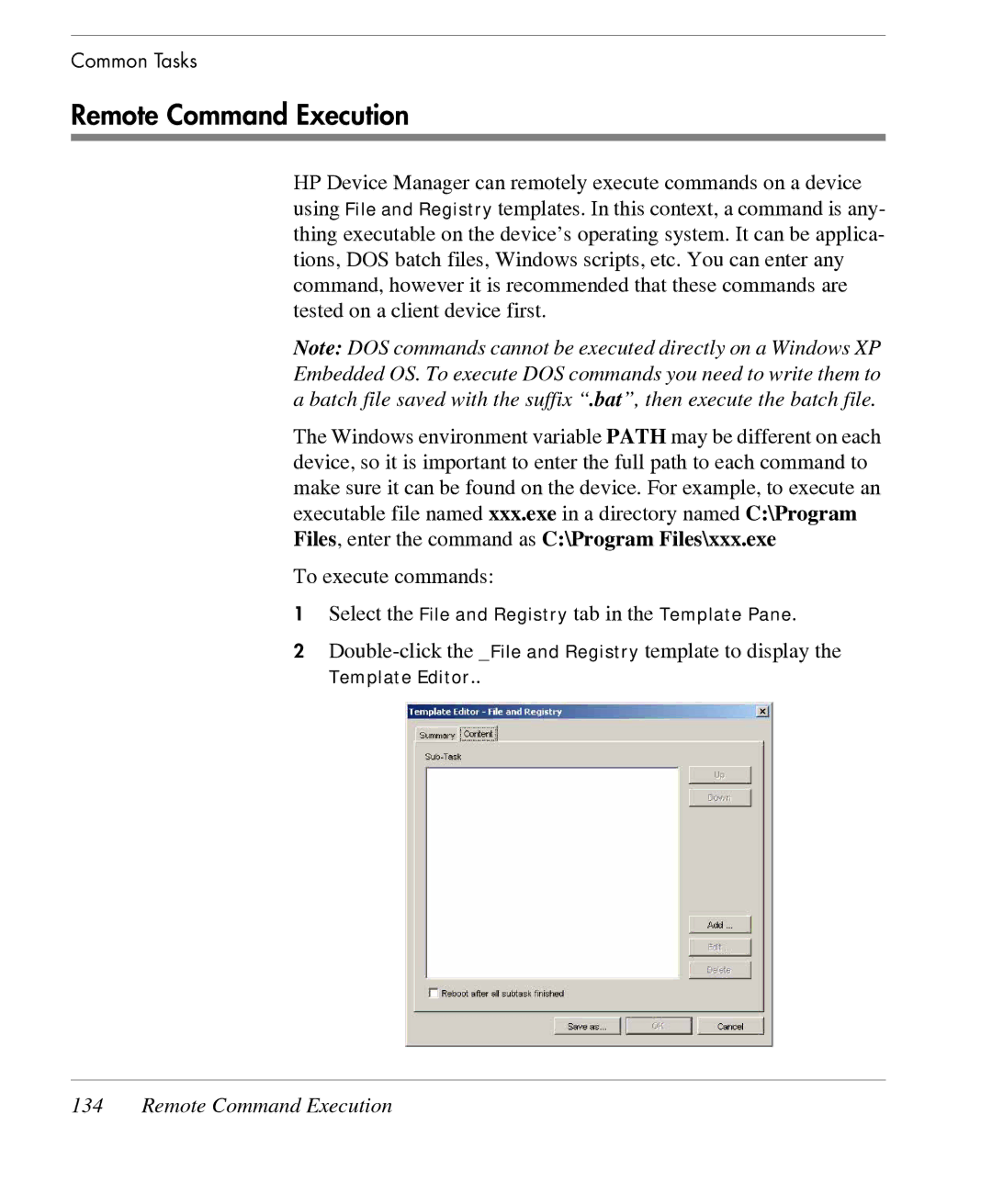 HP TeemTalk Terminal Emulator 7 E-License manual Remote Command Execution 