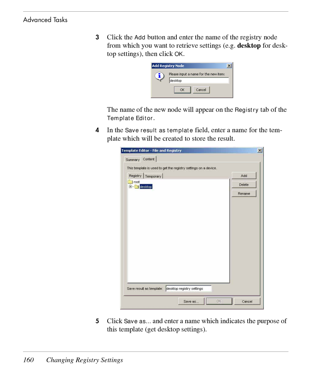 HP TeemTalk Terminal Emulator 7 E-License manual Changing Registry Settings 