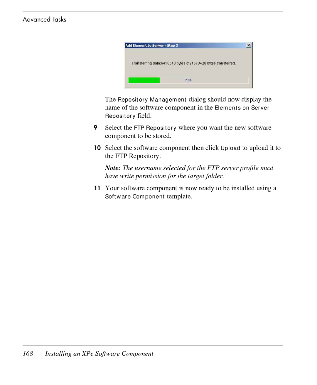 HP TeemTalk Terminal Emulator 7 E-License manual Software Component template 