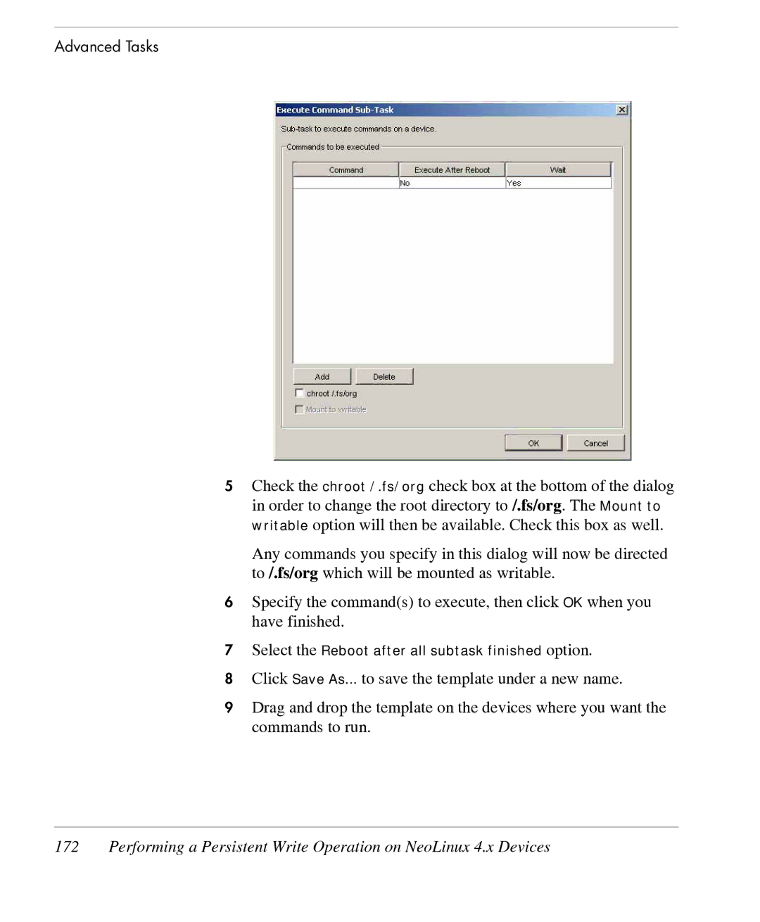 HP TeemTalk Terminal Emulator 7 E-License manual Select the Reboot after all subtask finished option 