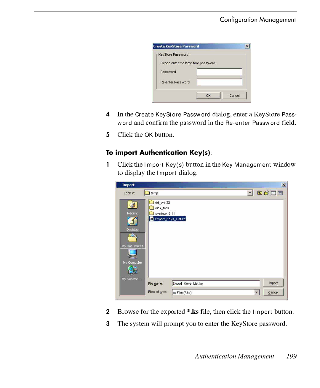 HP TeemTalk Terminal Emulator 7 E-License manual Authentication Management 199 