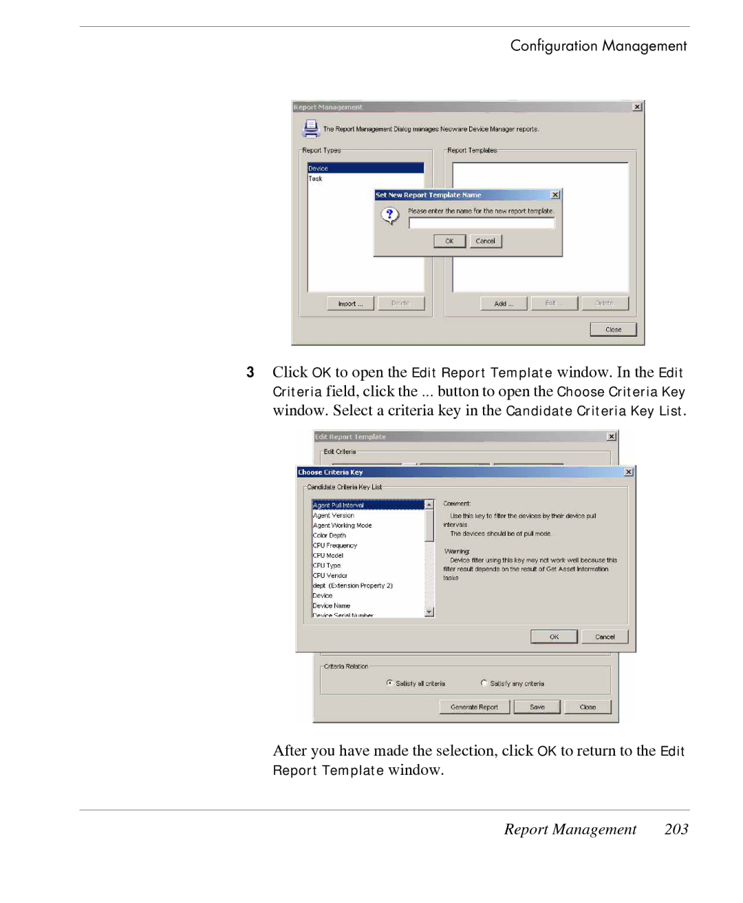 HP TeemTalk Terminal Emulator 7 E-License manual Report Management 203 