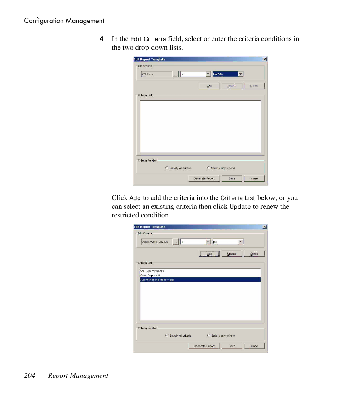 HP TeemTalk Terminal Emulator 7 E-License manual Report Management 