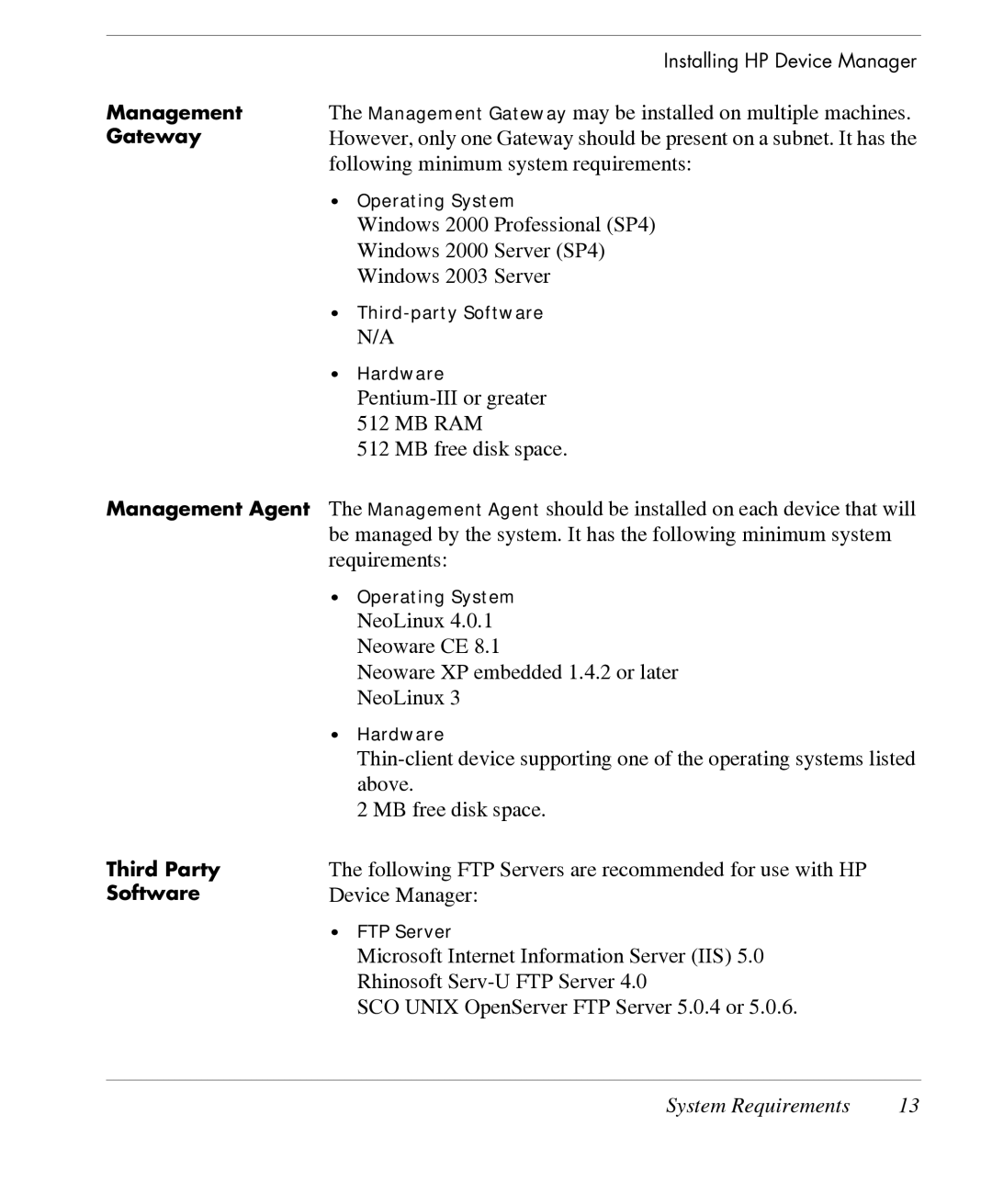 HP TeemTalk Terminal Emulator 7 E-License manual NeoLinux Neoware CE Neoware XP embedded 1.4.2 or later 