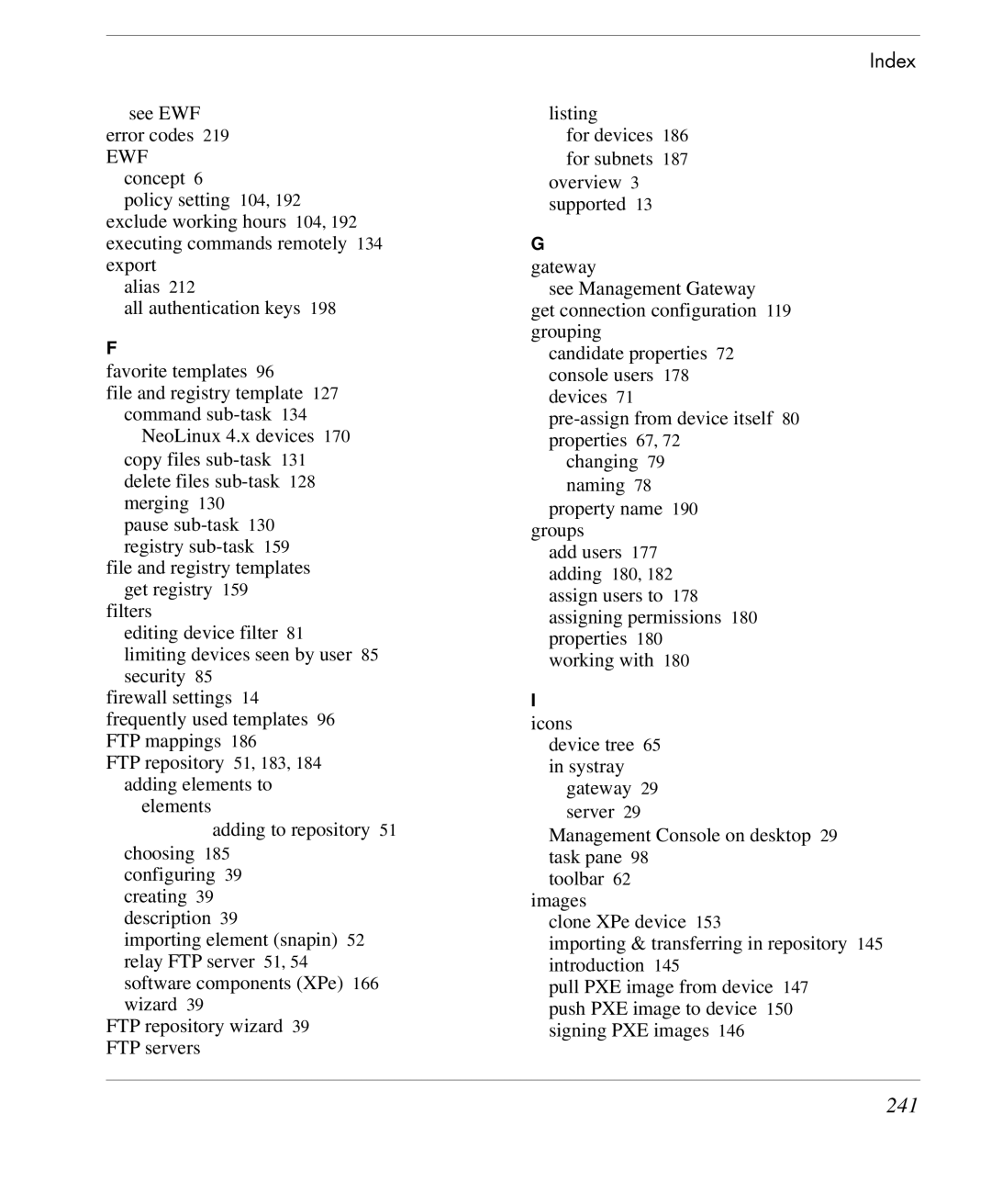 HP TeemTalk Terminal Emulator 7 E-License manual 241 