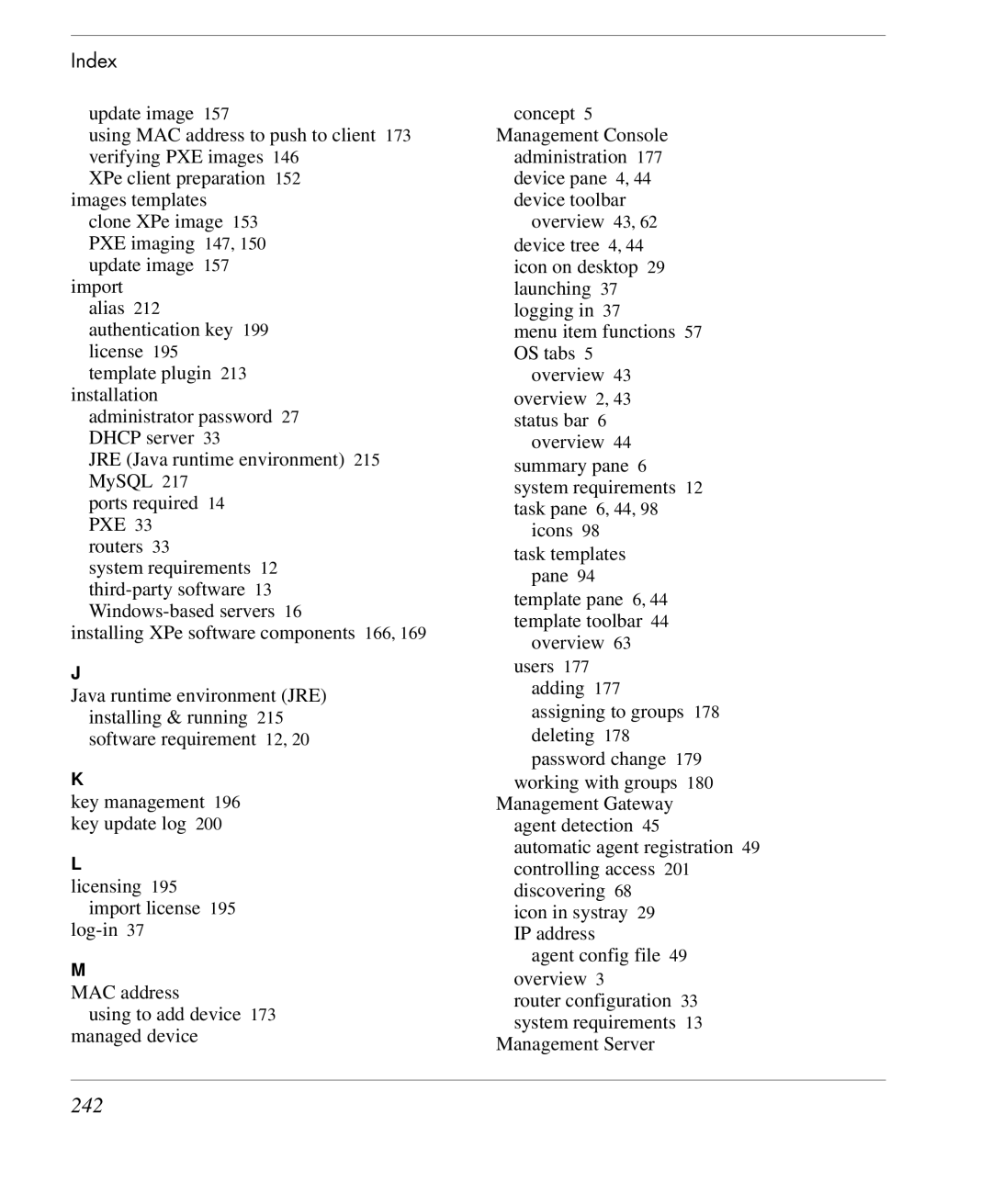 HP TeemTalk Terminal Emulator 7 E-License manual 242 