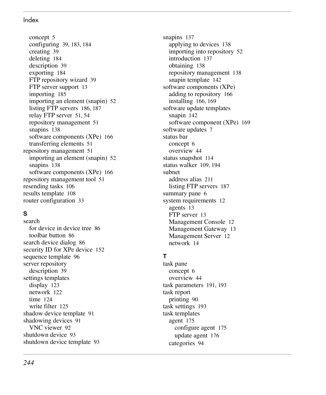 HP TeemTalk Terminal Emulator 7 E-License manual 244 