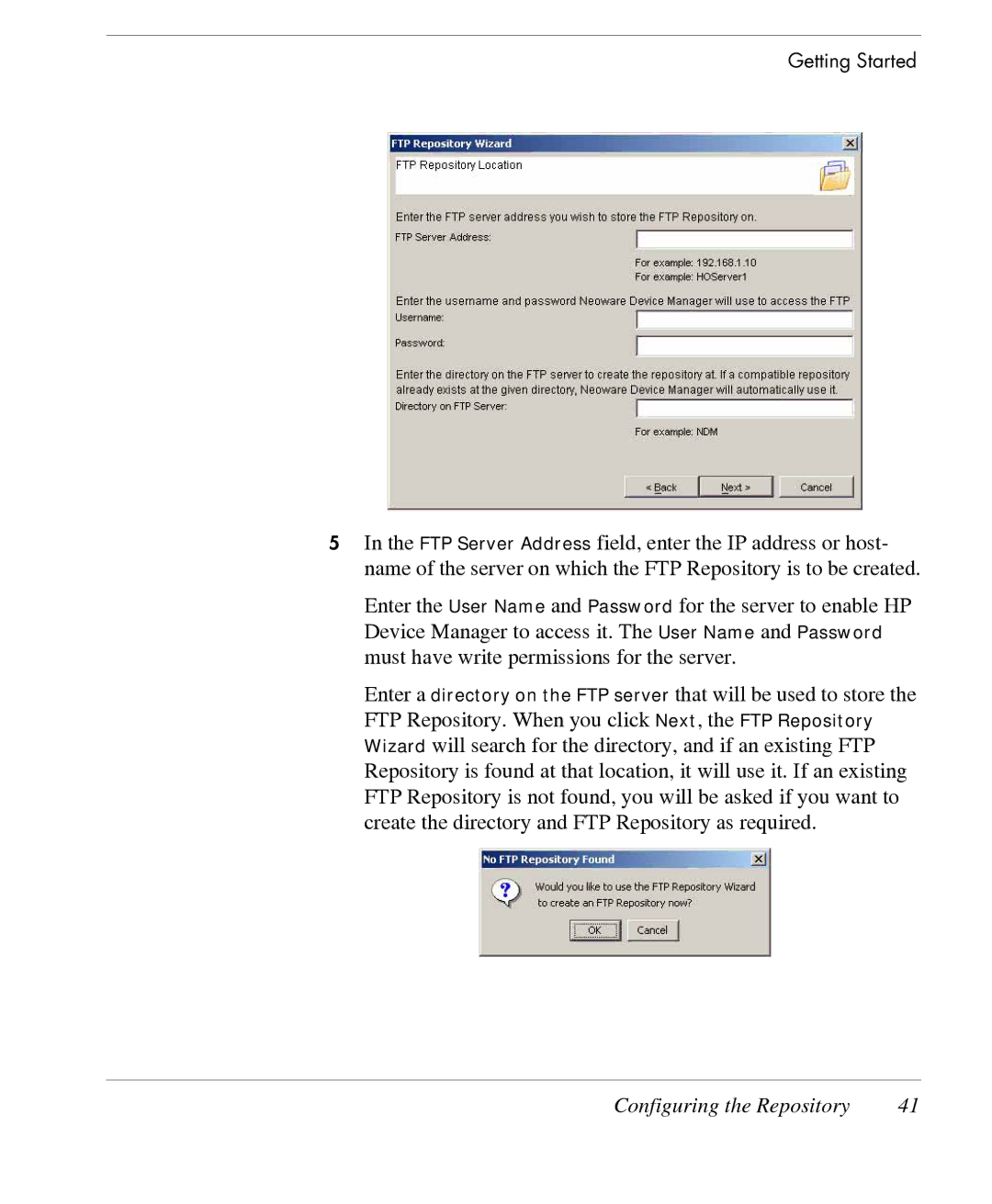 HP TeemTalk Terminal Emulator 7 E-License manual Configuring the Repository 