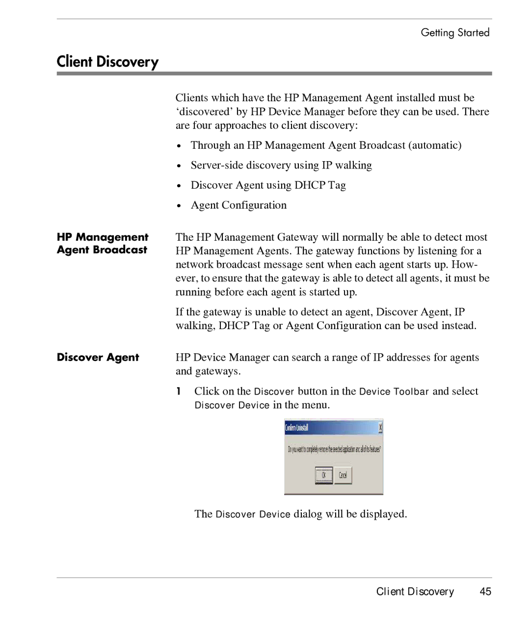 HP TeemTalk Terminal Emulator 7 E-License manual Client Discovery 