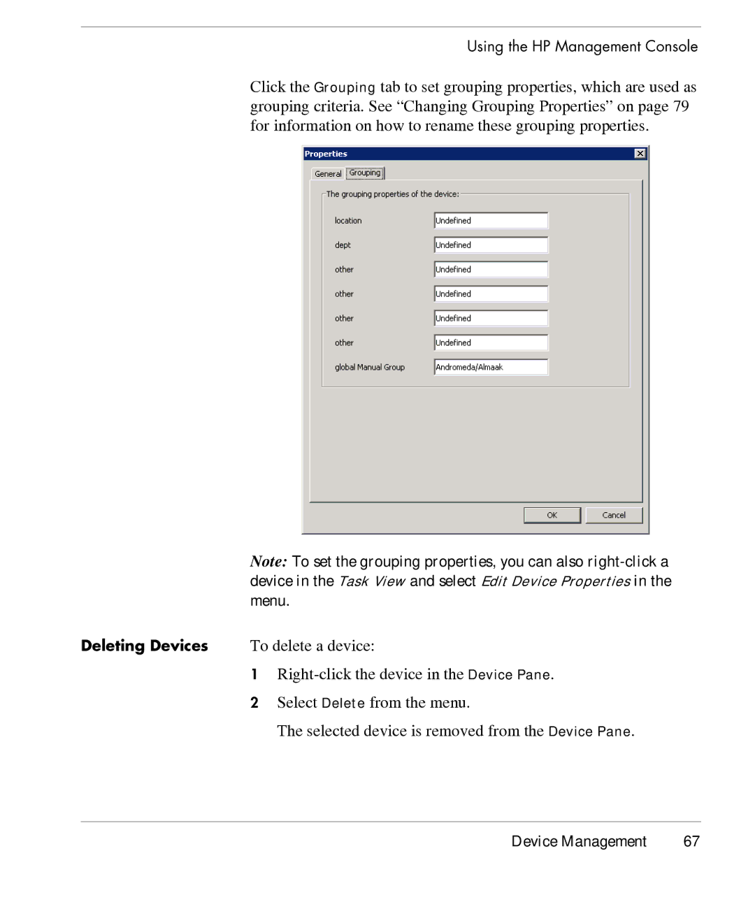 HP TeemTalk Terminal Emulator 7 E-License manual To delete a device 