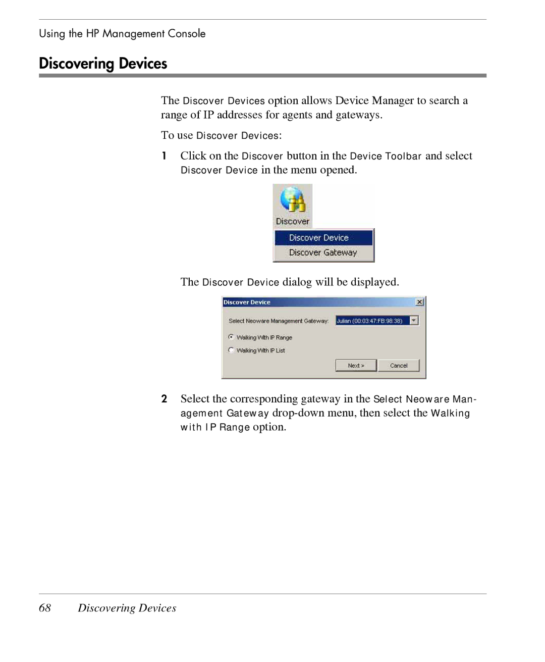 HP TeemTalk Terminal Emulator 7 E-License manual Discovering Devices 