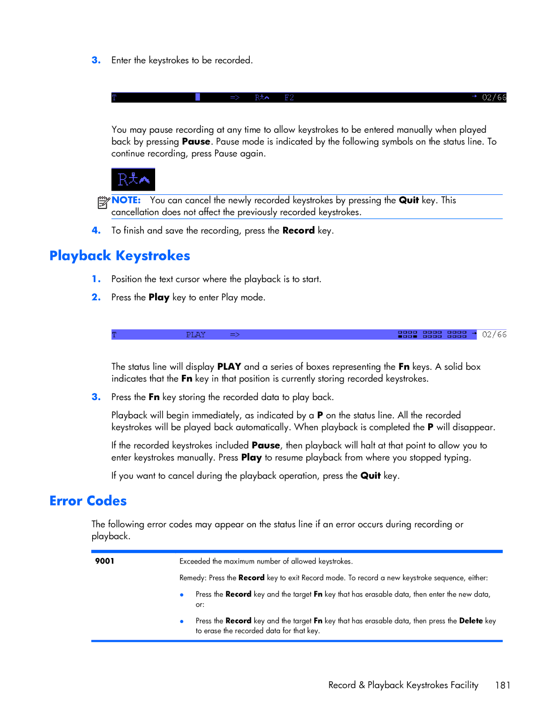 HP TeemTalk Terminal Emulator 8 E-License manual 9001 