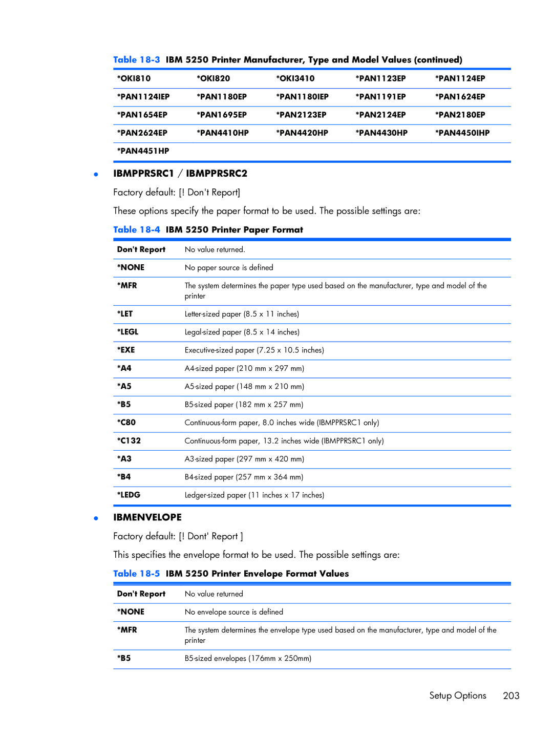 HP TeemTalk Terminal Emulator 8 E-License manual IBMPPRSRC1 / IBMPPRSRC2 Factory default ! Dont Report 