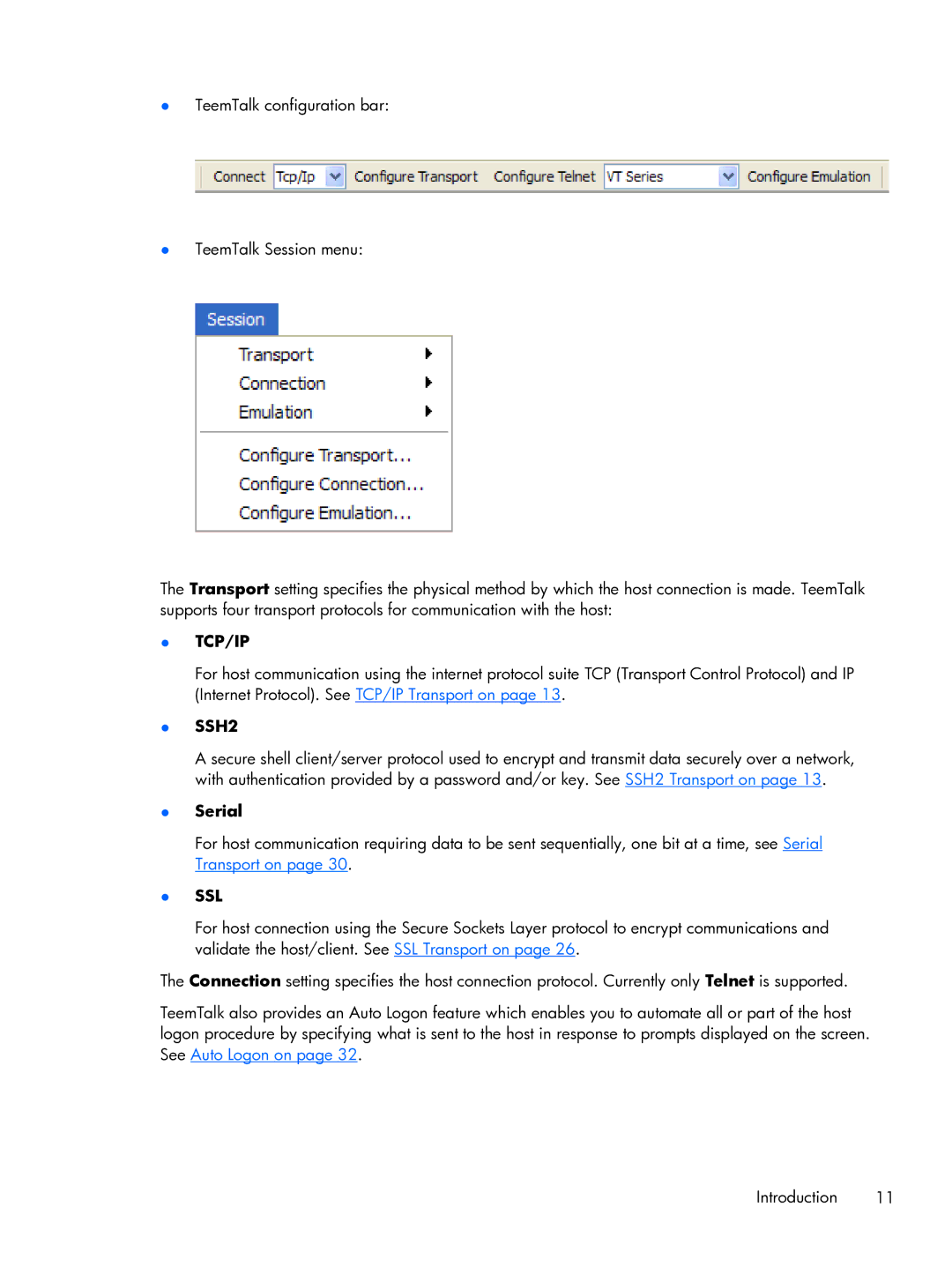 HP TeemTalk Terminal Emulator 8 E-License manual Tcp/Ip 