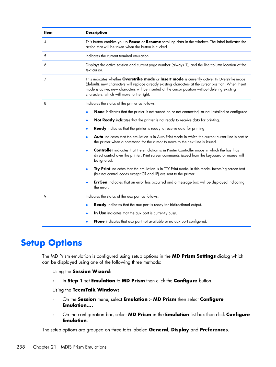 HP TeemTalk Terminal Emulator 8 E-License manual Characters, which will move to the right 