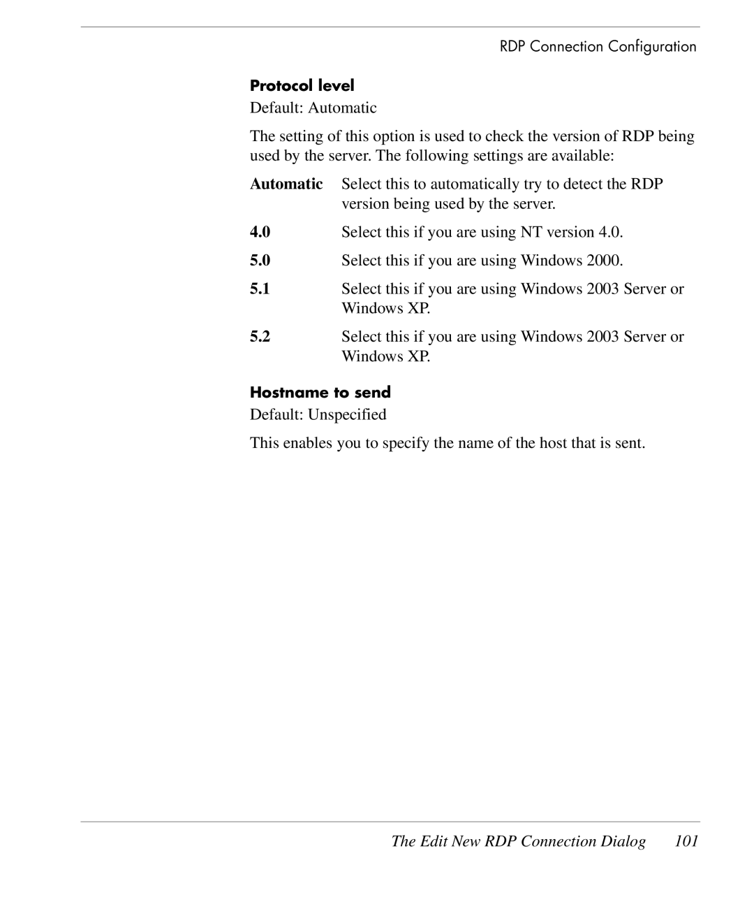 HP TeemTalk Terminal Emulator 9 E-License manual Protocol level 