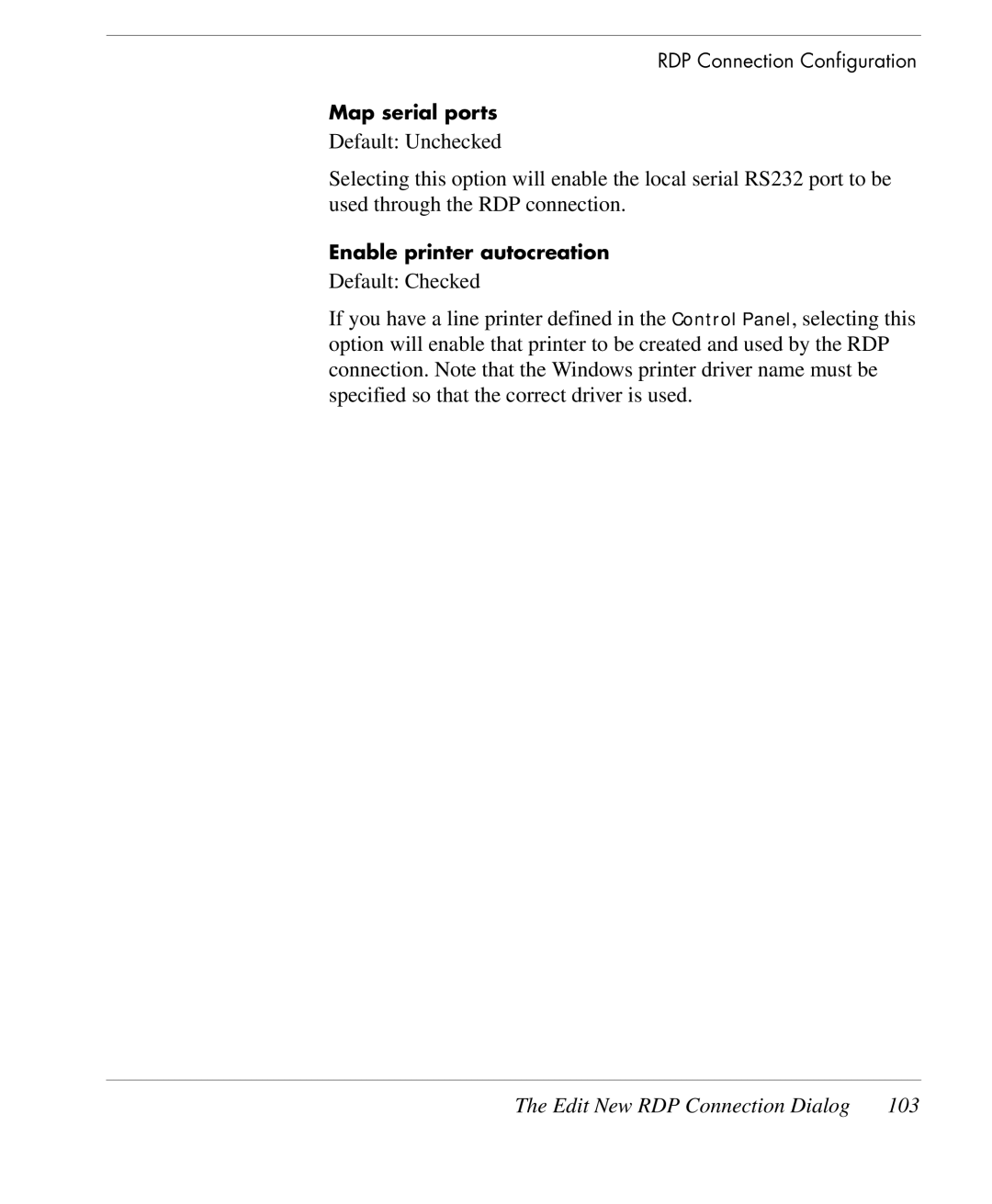 HP TeemTalk Terminal Emulator 9 E-License manual Map serial ports 