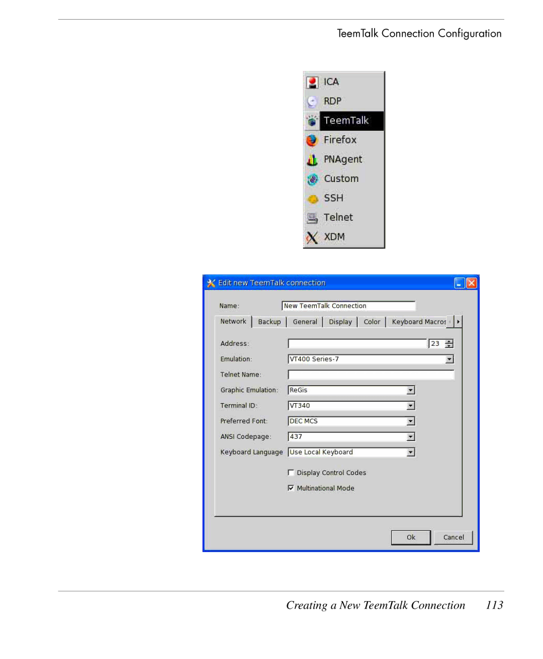 HP TeemTalk Terminal Emulator 9 E-License manual 113 