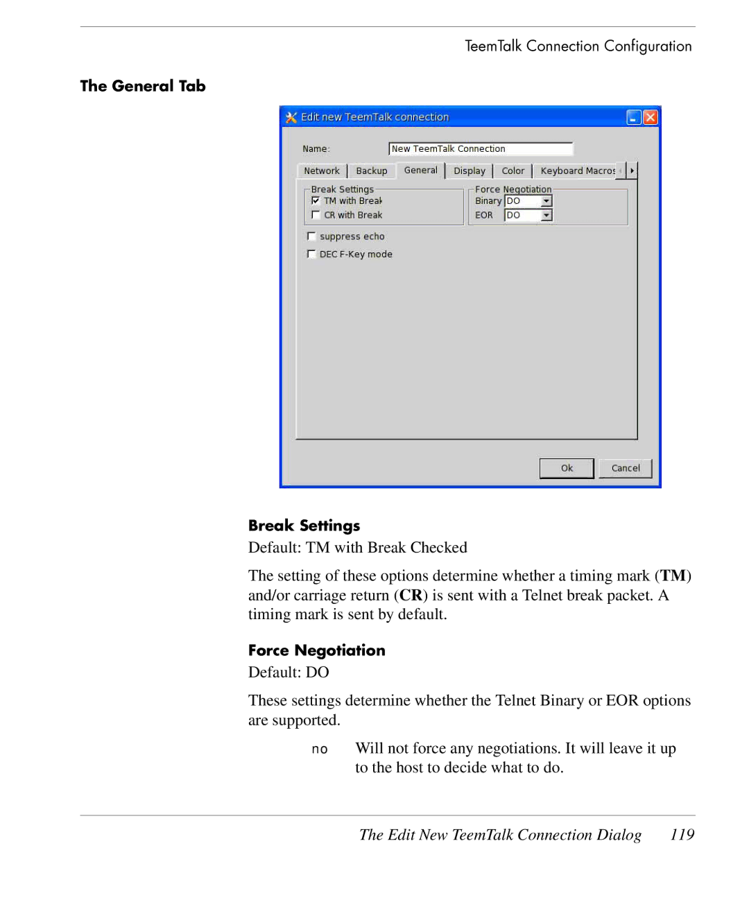 HP TeemTalk Terminal Emulator 9 E-License manual 119 