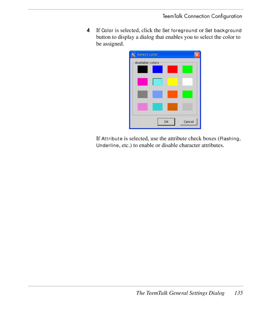 HP TeemTalk Terminal Emulator 9 E-License manual 135 