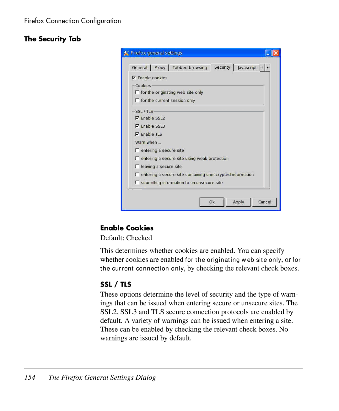 HP TeemTalk Terminal Emulator 9 E-License manual Default Checked 