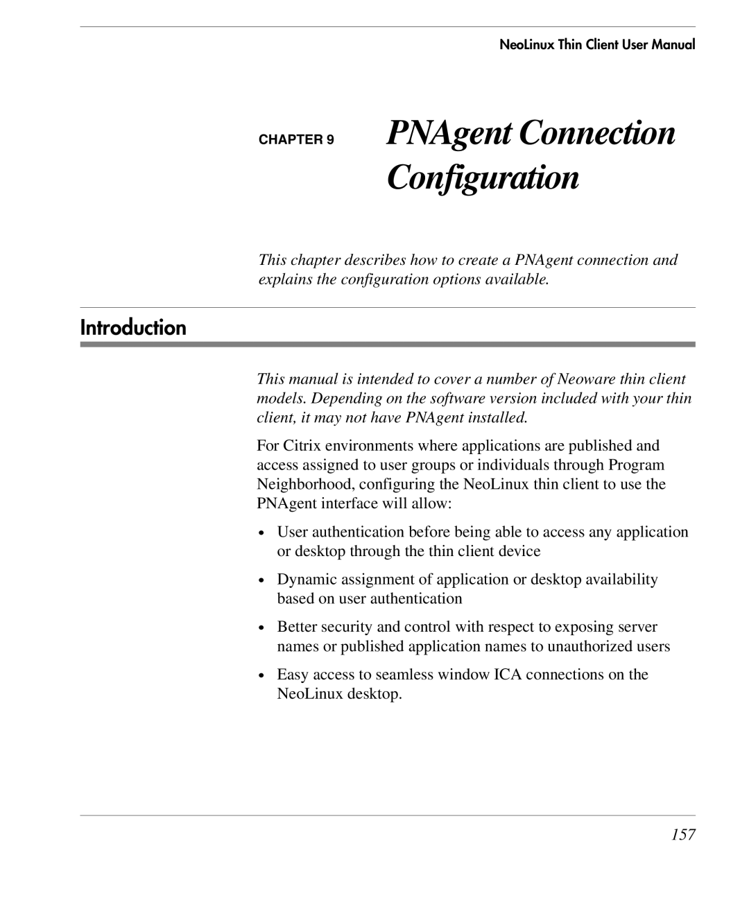 HP TeemTalk Terminal Emulator 9 E-License manual PNAgent Connection Configuration, 157 