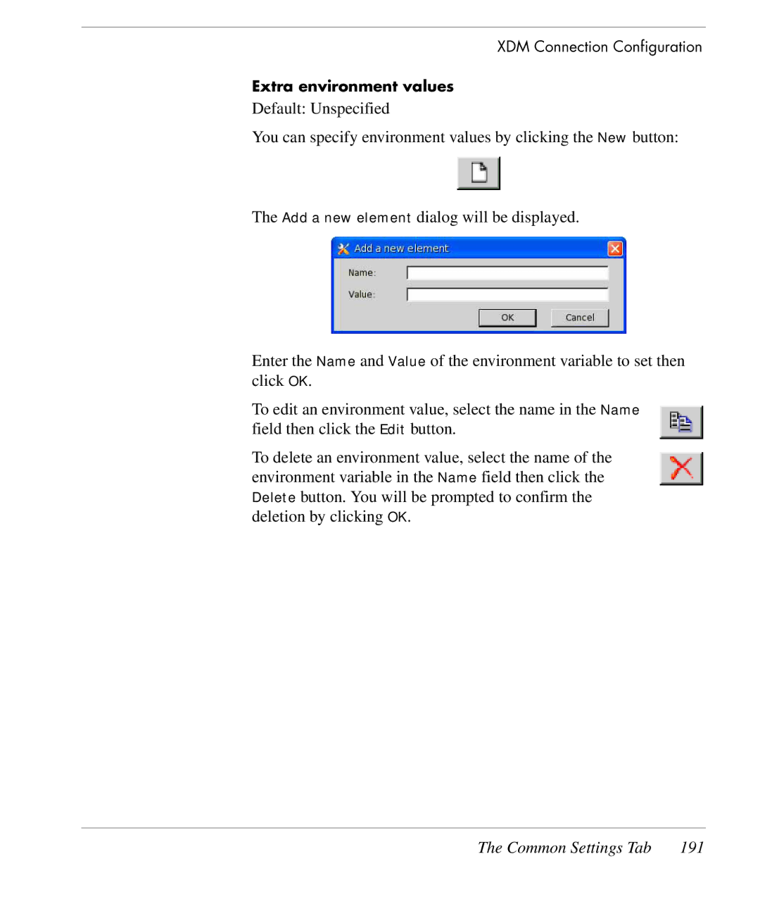 HP TeemTalk Terminal Emulator 9 E-License manual Extra environment values 