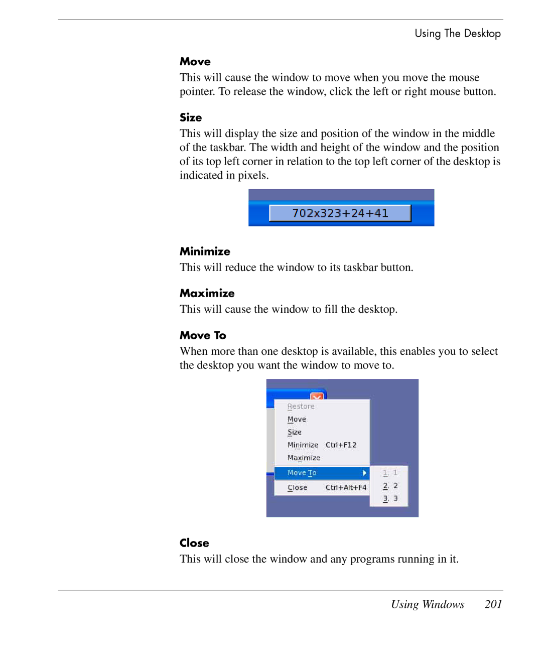 HP TeemTalk Terminal Emulator 9 E-License manual Using Windows 201 