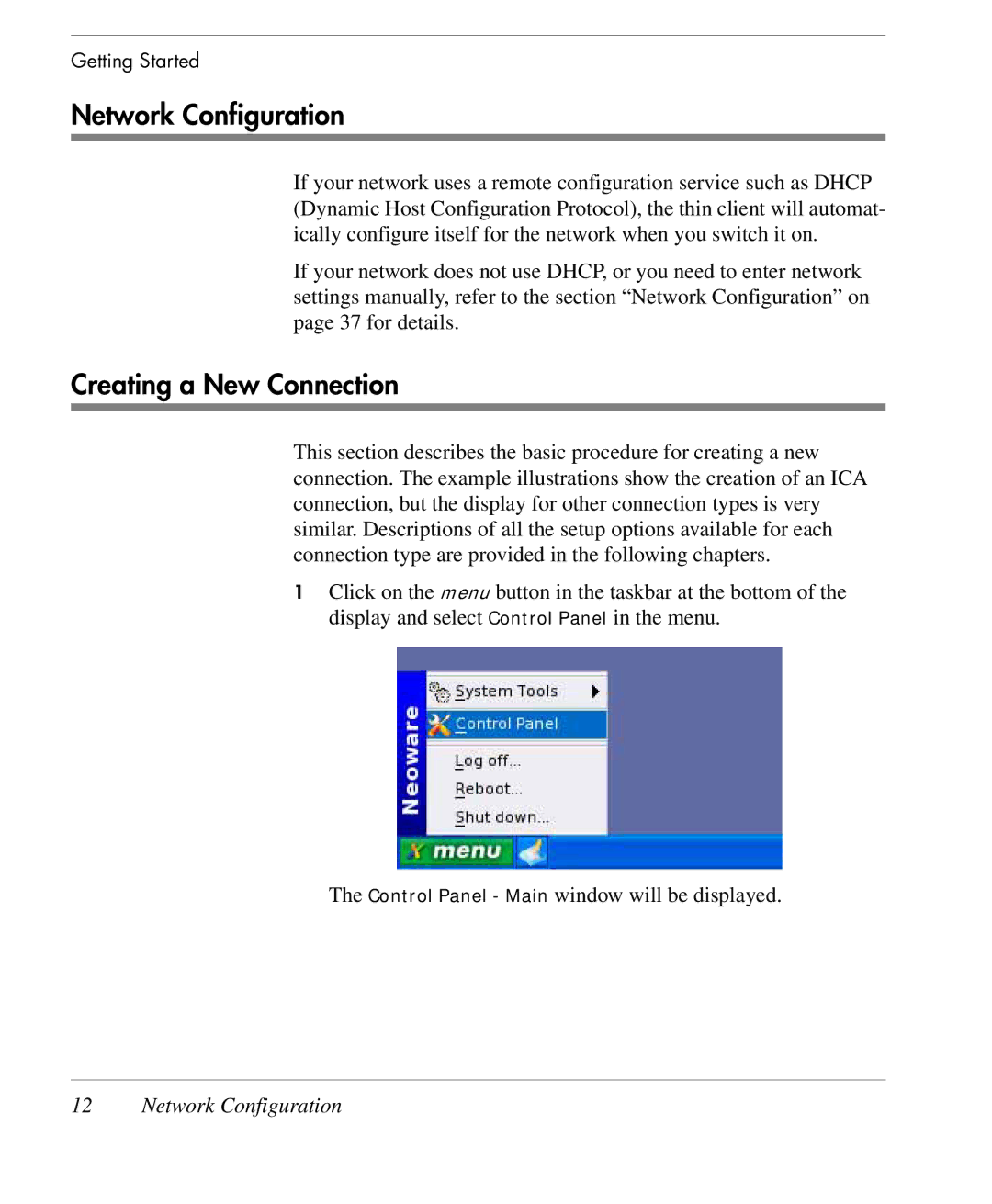 HP TeemTalk Terminal Emulator 9 E-License manual Network Configuration, Creating a New Connection 