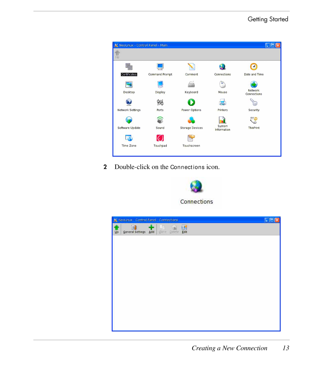 HP TeemTalk Terminal Emulator 9 E-License manual Creating a New Connection 