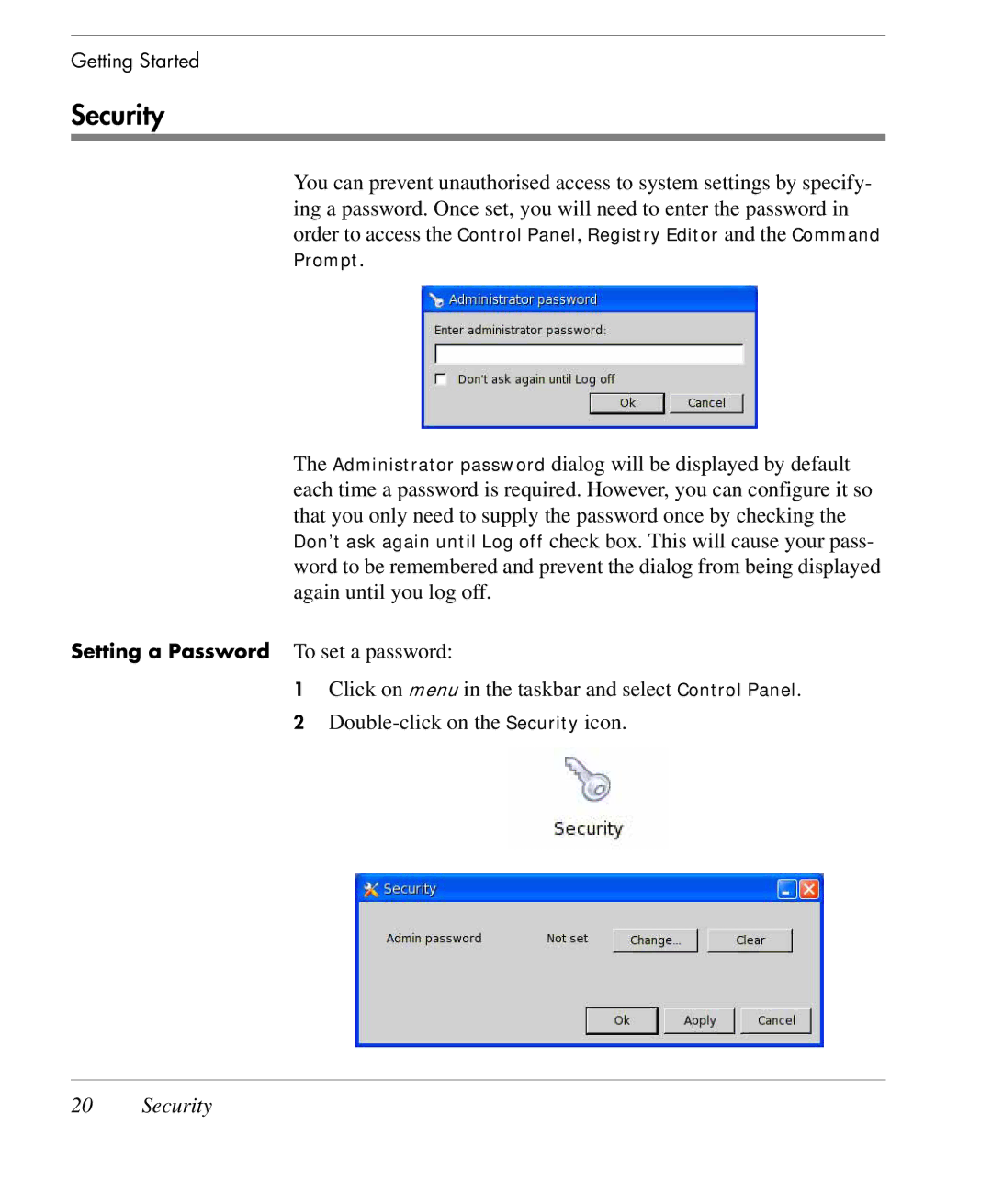 HP TeemTalk Terminal Emulator 9 E-License manual Security 