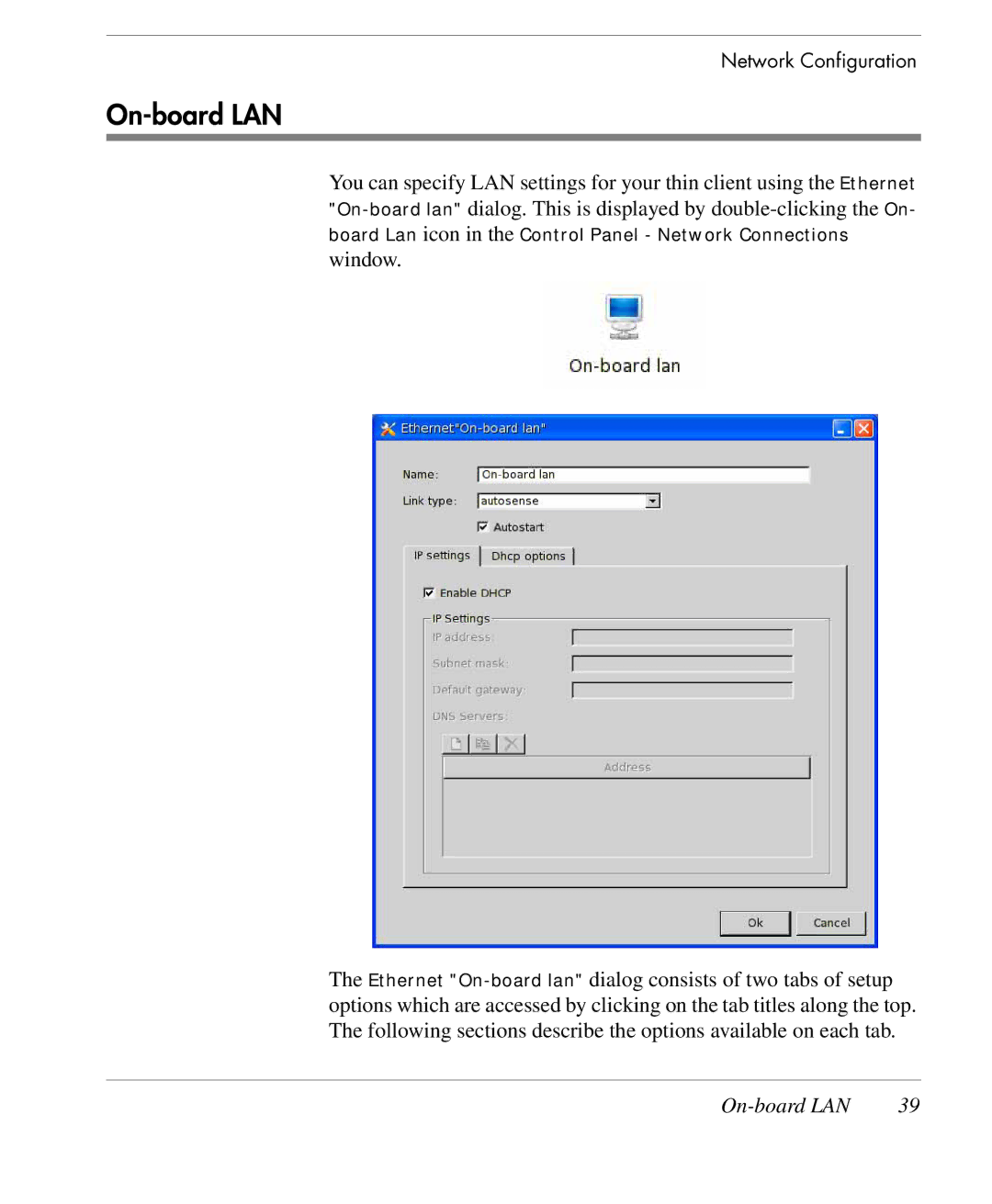 HP TeemTalk Terminal Emulator 9 E-License manual On-board LAN 