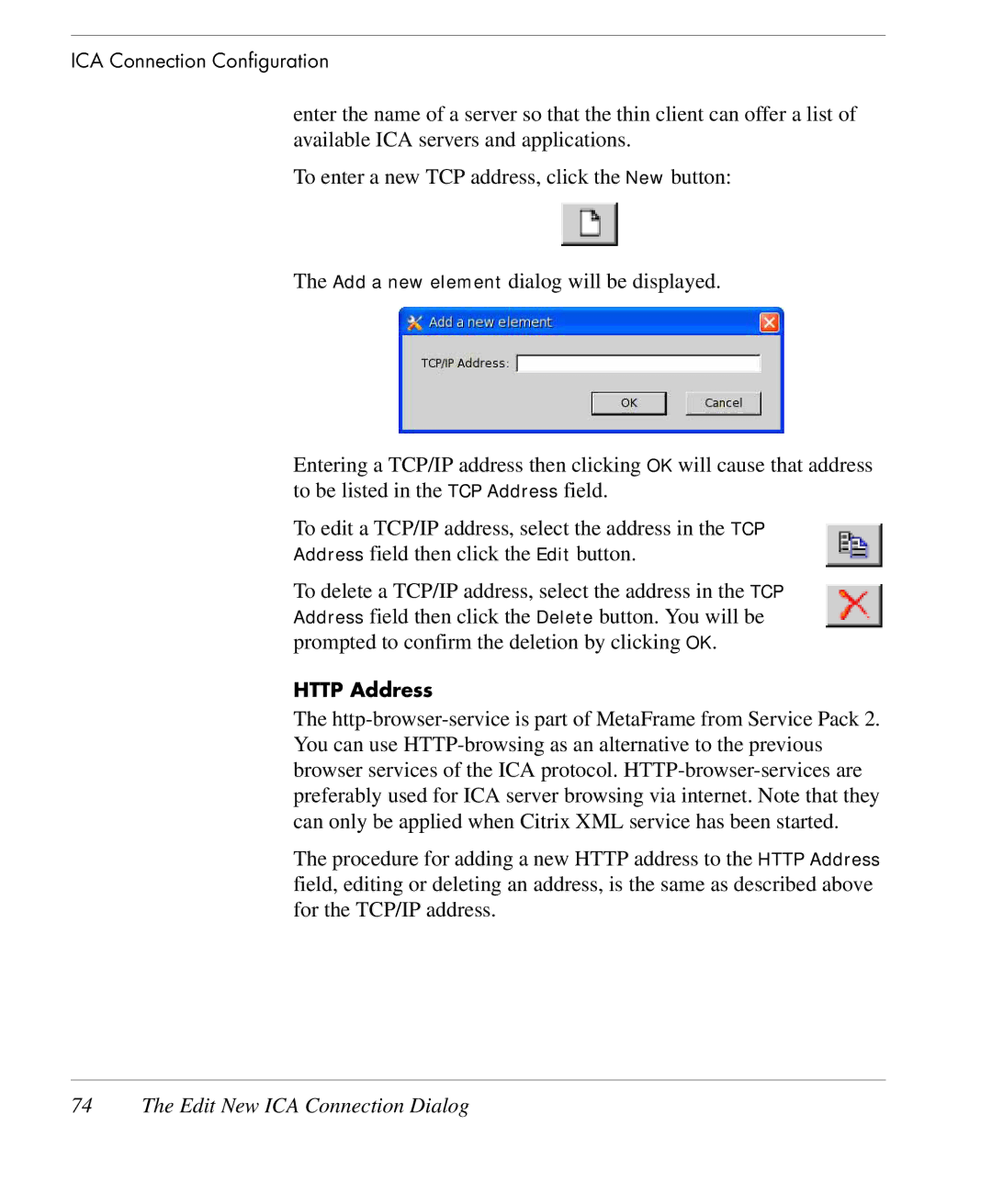 HP TeemTalk Terminal Emulator 9 E-License manual Procedure for adding a new Http address to 